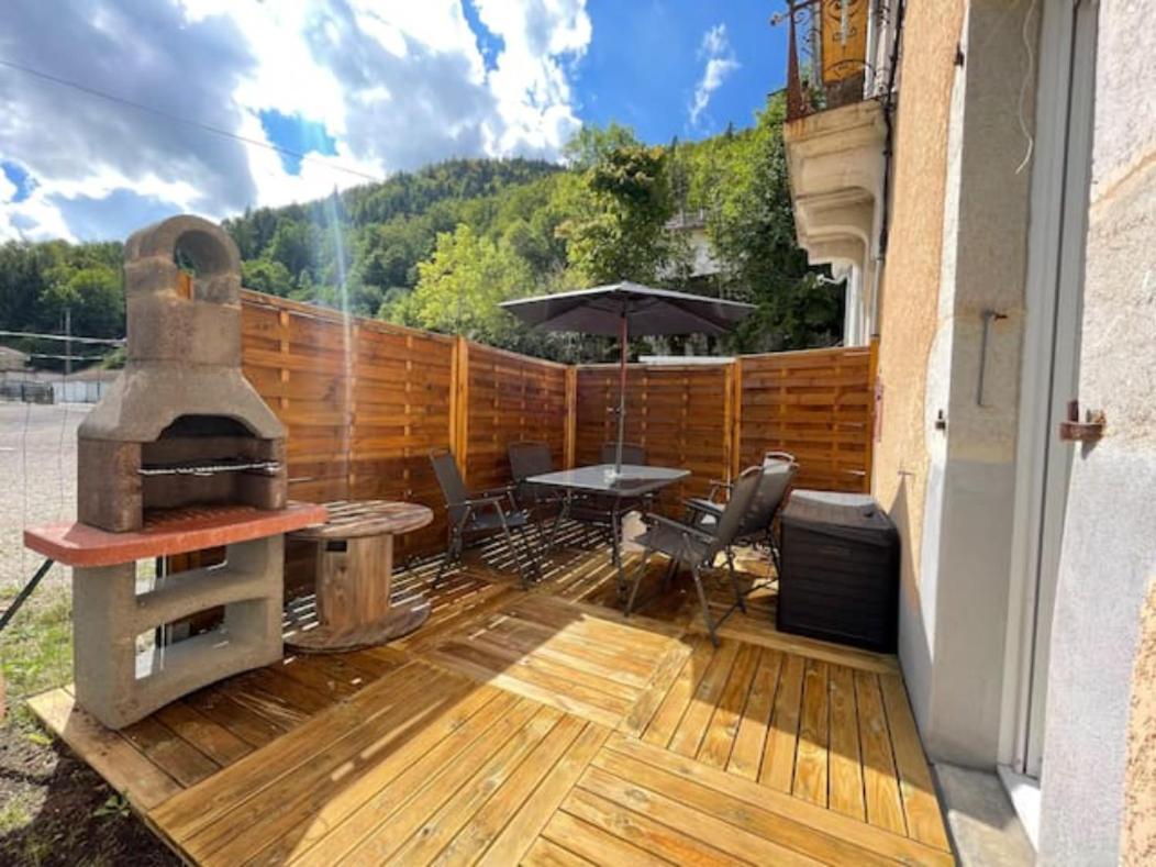Sauna En Bord De Riviere Morez Exterior foto